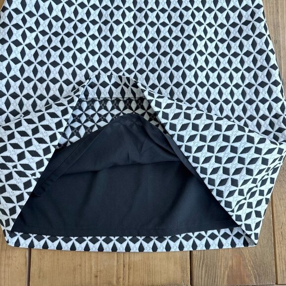 Banana Republic Woven Mini Star Pencil Skirt Nordic‎ Size 4 - Picture 3 of 6